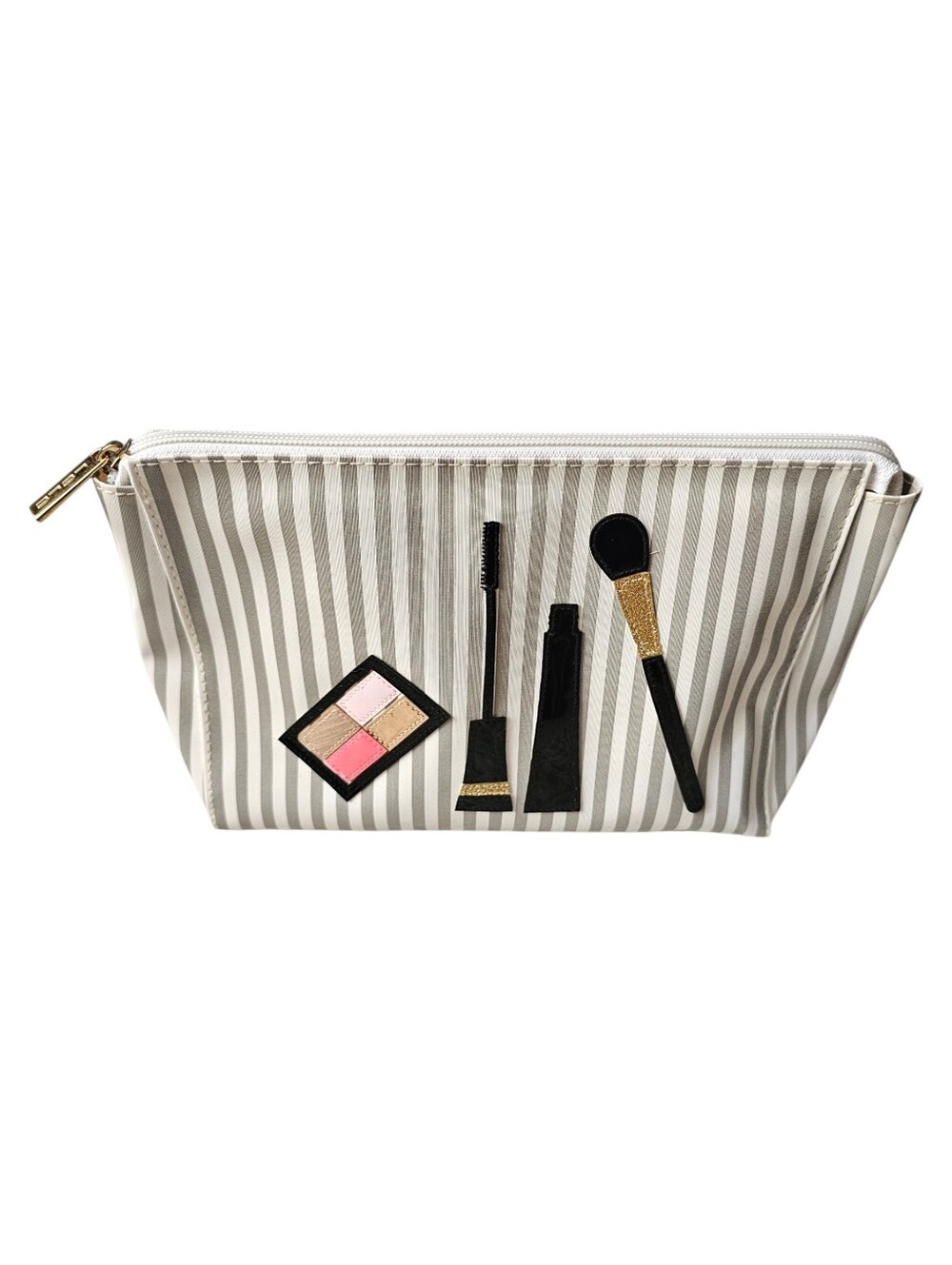 LOLO Cosmetic Bag with Makeup Appliqué - Large Capacity - Picture 3 of 12